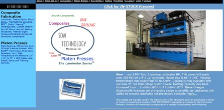 SDM Technology – Platen Presses