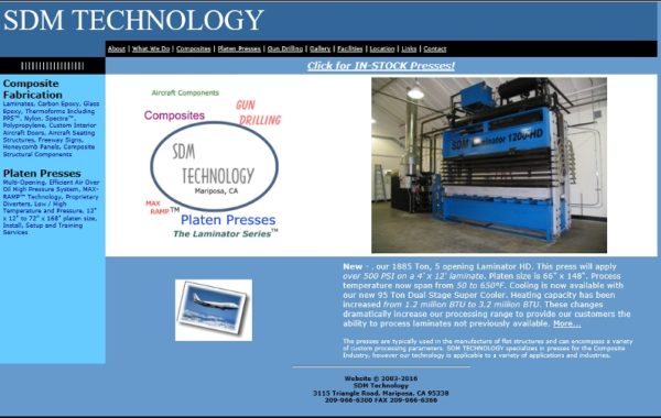 SDM Technology – Platen Presses