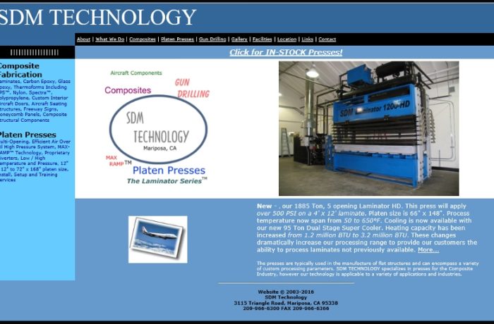SDM Technology – Platen Presses